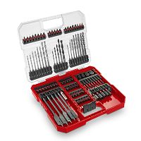 Набор бит и сверл Einhell 95 предметов, торсионные, XL-CASE