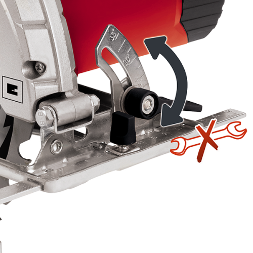 Пила циркулярная Einhell TC-CS 1400 фото 2